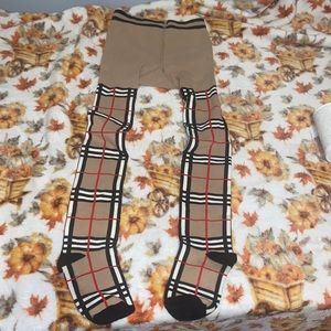 Burberry girl tights